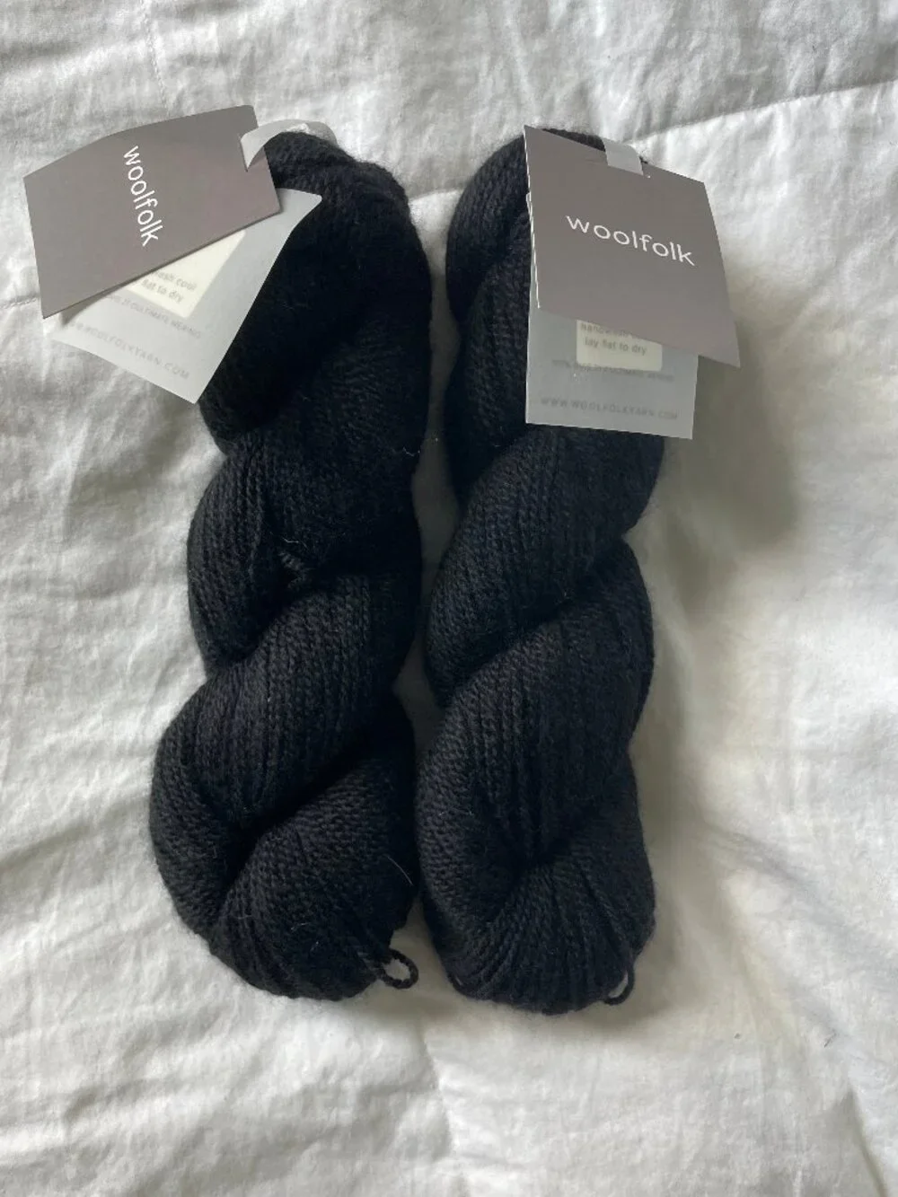 Woolfolk Tynd Merino Wool Fingering Weight Yarn 2 Skeins